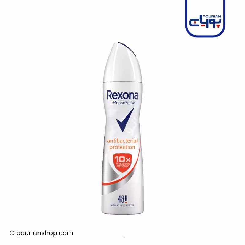 اسپری ضد تعریق آنتی باکتریال پروتکشن رکسونا Antibacterial حجم 200ml