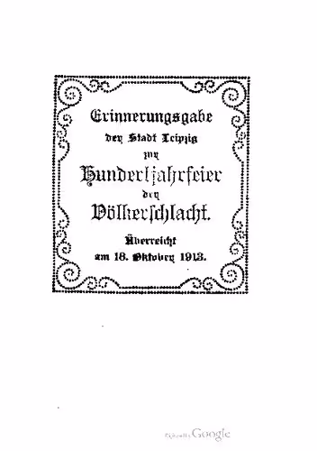 خرید و دانلود نسخه کامل کتاب In Leipzig während der Völkerschlacht und anderes von der Franzosenzeit aus Familienpapieren