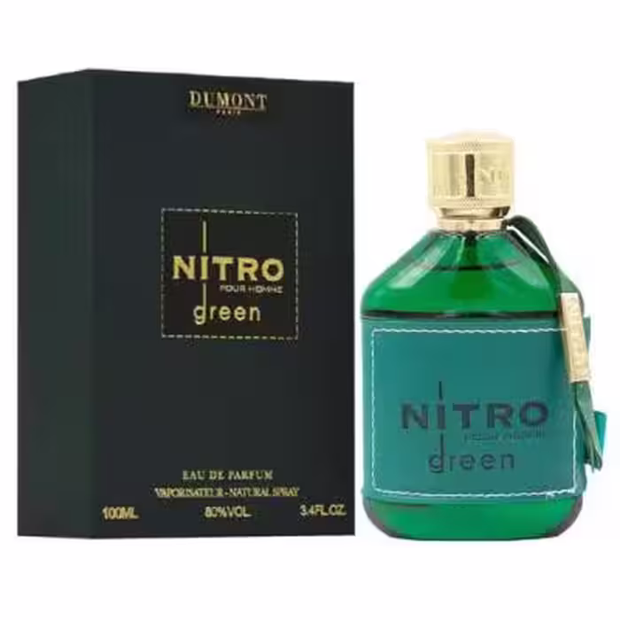 ادوپرفیوم دمونت پاریس DUMONT PARIS نیترو پور هوم سبز GREEN حجم 100 میلی لیتر
