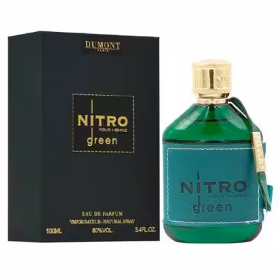 ادوپرفیوم دمونت پاریس DUMONT PARIS نیترو پور هوم سبز GREEN حجم 100 میلی لیتر