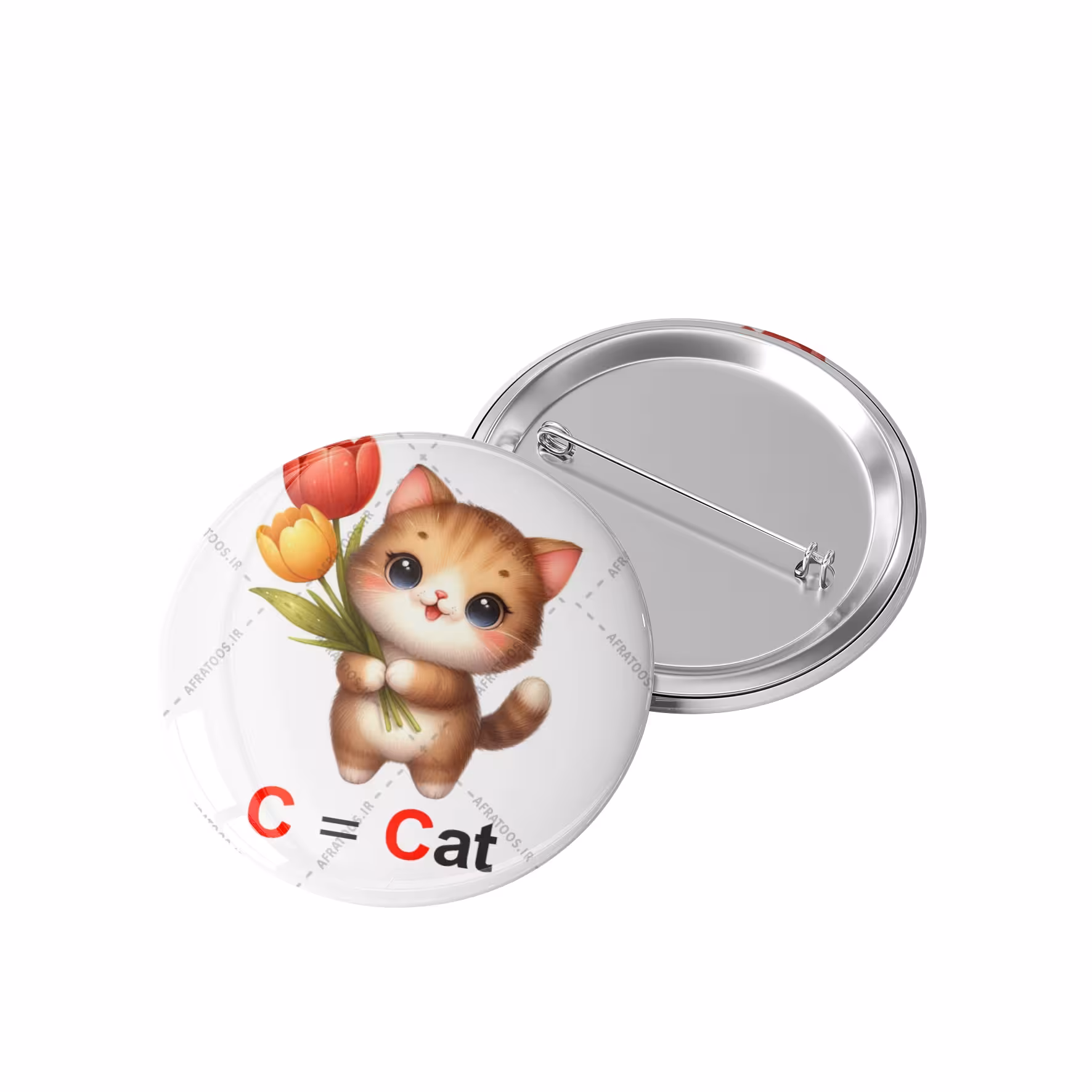 پیکسل حرف C مثل Cat کد 701