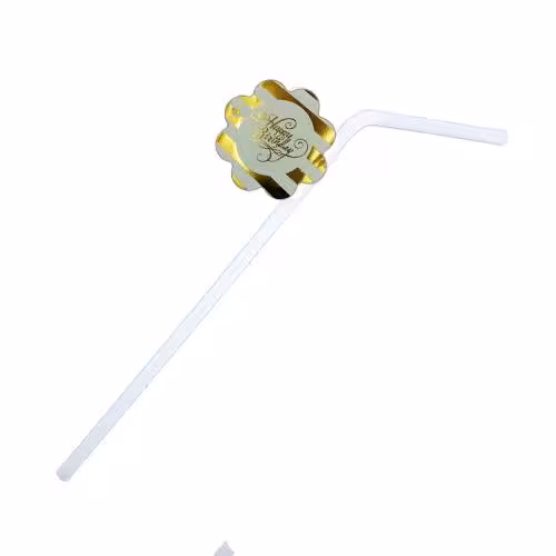 نی یکبارمصرف طلاکوب هپی