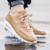 کفش کتانی رانینگ نایک ایرمکس نود حصیری new nike air max 90 woven 833129-200