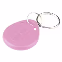 تگ RFID 125KHZ صورتی مدل جاکلیدی