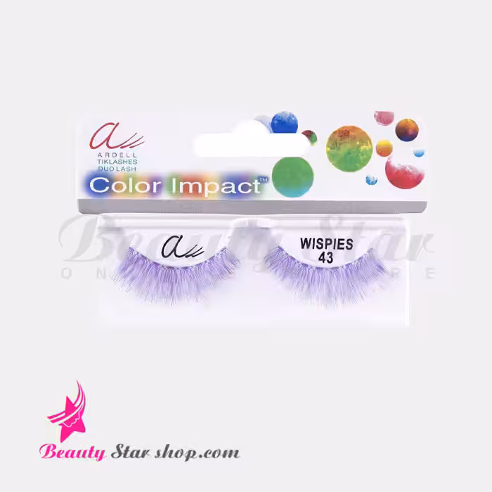 مژه مصنوعی بنفش نخ نامرئی آردل مدل 43 Wispies