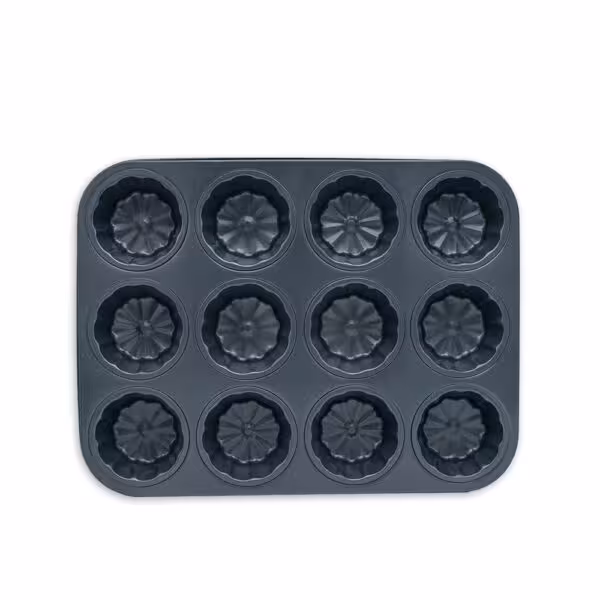 قالب تفلون مافین 12 عددی طرح دار