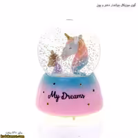 گوی موزیکال چراغدار دختر و پونی