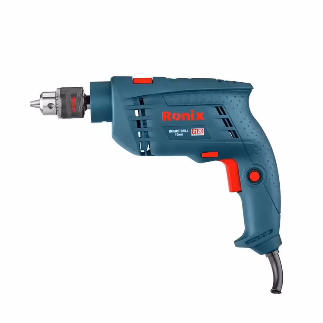 دریل 10 میلی متر چکشی 750 وات-آچاری 2120 رونیکس