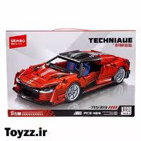 ساختنی لگو ماشین، برند سمبو بلاک، مدل 715319