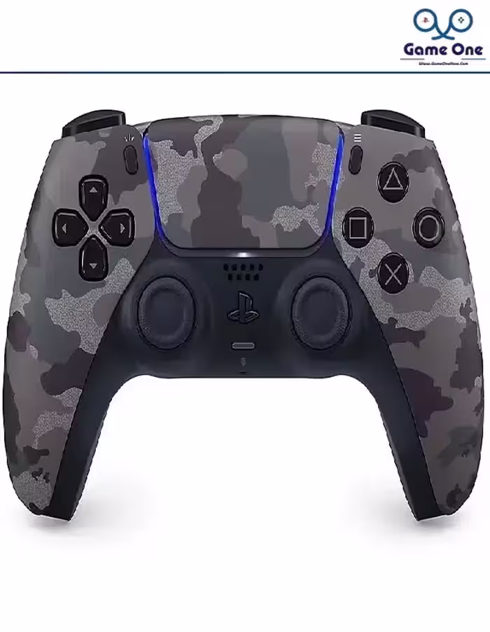 دسته بازی DualSense برای PS5 - رنگ Grey Camouflage