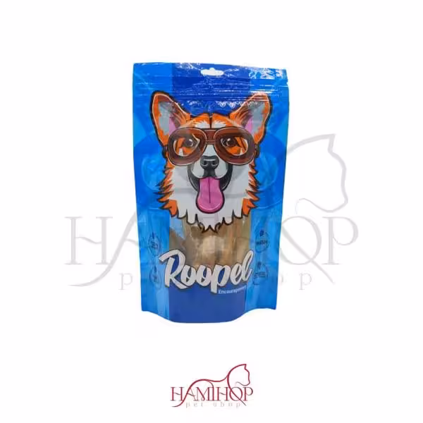 تشویقی سگ ارگانیک روپل مدل دونات بره 50گرم Roopel