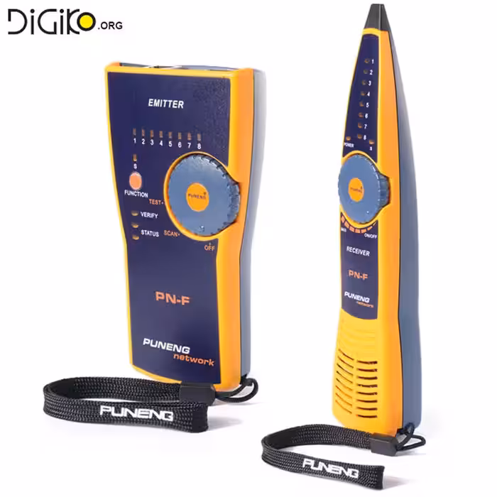 تستر حرفه ای شبکه و تشخیص مکان یاب و زوج یاب کابل های RG45 (مارک PUNENG)