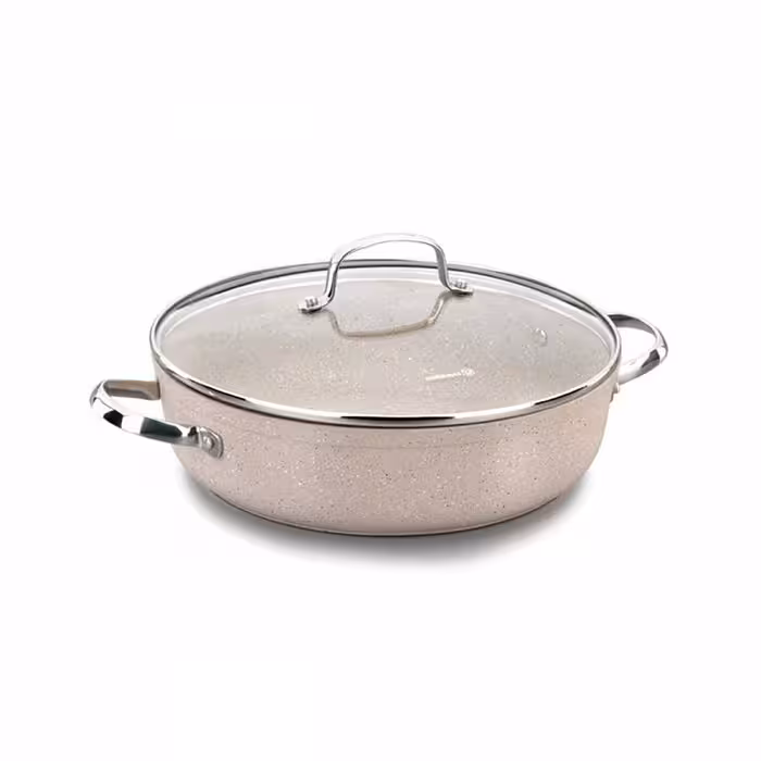 ماهیتابه دو دسته گرانیتا سایز 26 کرکماز کد 1263