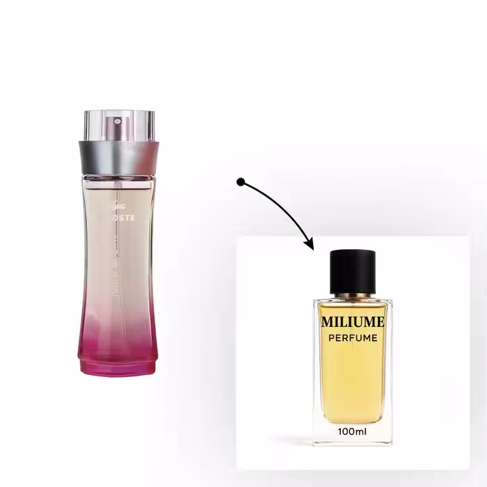 اسانس عطر Lacoste Touch of Pink برند gemini - کد 2125 - لاگوست تاچ آف پینک صورتی 100ML - میلیوم پرفیوم