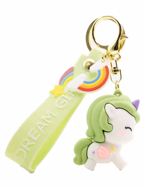 جاکلیدی سیلیکونی فانتزی طرح تک‌شاخ