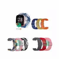 بند ساعت فیت بیت ورسا Fitbit Versa مدل Braided Solo Loop