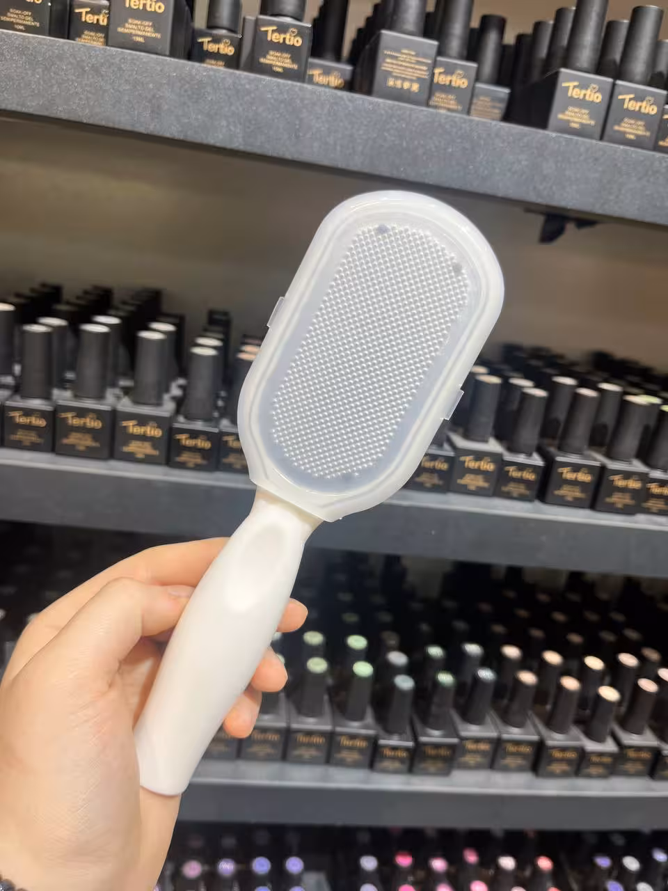 رنده ریز ساده پا سفید پدیکور