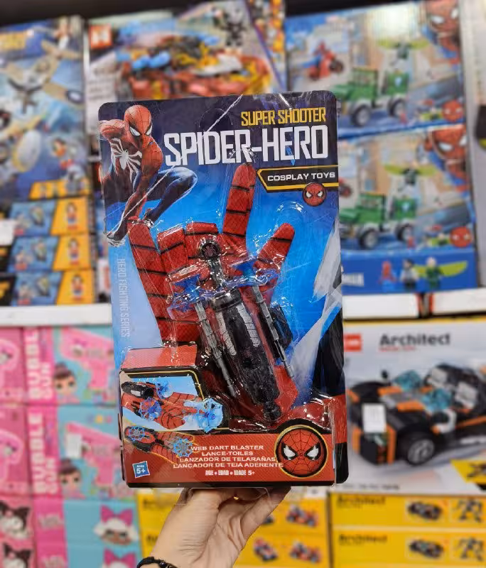 دستکش اسپایدرمن لانچر روکارتی