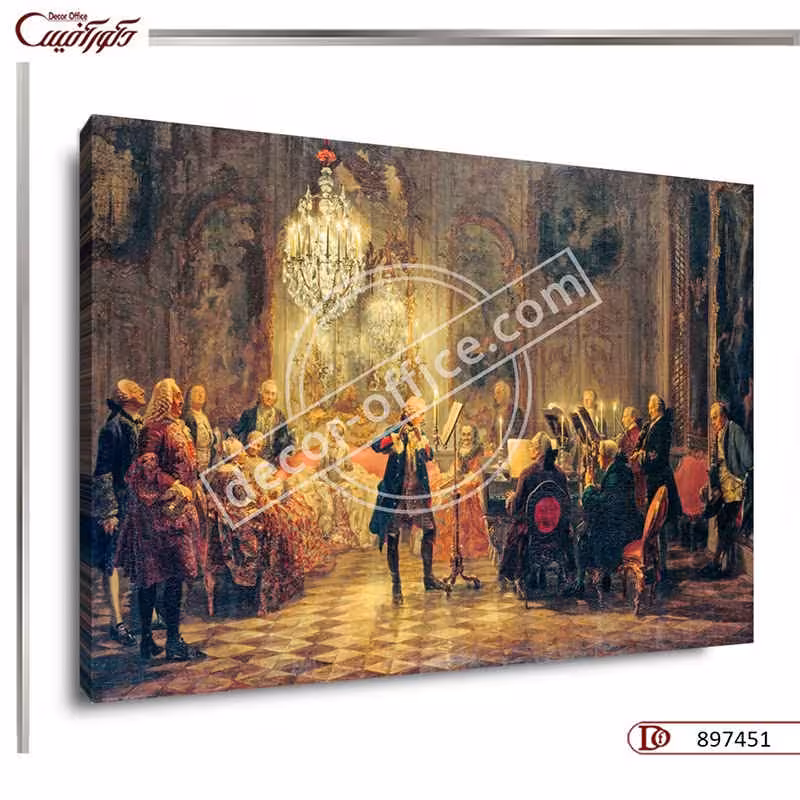 تابلو دکوراتیو کلاسیک R7451