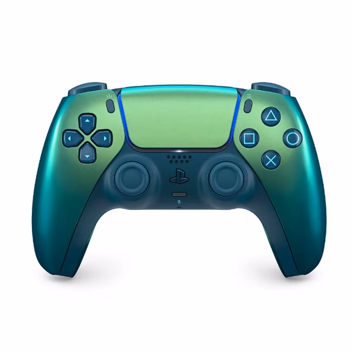 دسته بازی PlayStation 5 سونی مدل DualSense سبز کروم Chroma Teal | آی تی هوم