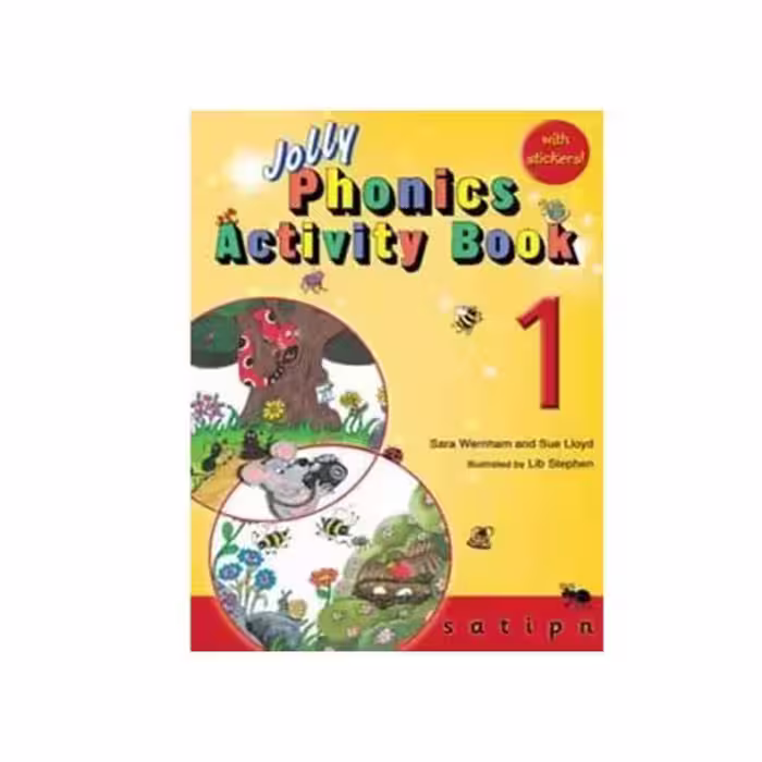 جولی فونیکس اکتیویتی بوک 1 | کتاب انگلیسی Jolly Phonics Activity Book 1