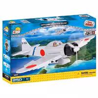 هواپیما جنگنده ساختنی کوبی مدل Mitsubishi A6M2 ZERO کد 5515