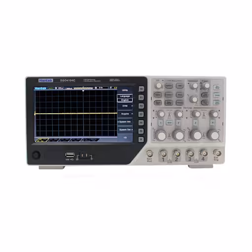 اسیلوسکوپ دیجیتال 100 مگاهرتز 4 کاناله هانتک مدل Hantek DSO4104C