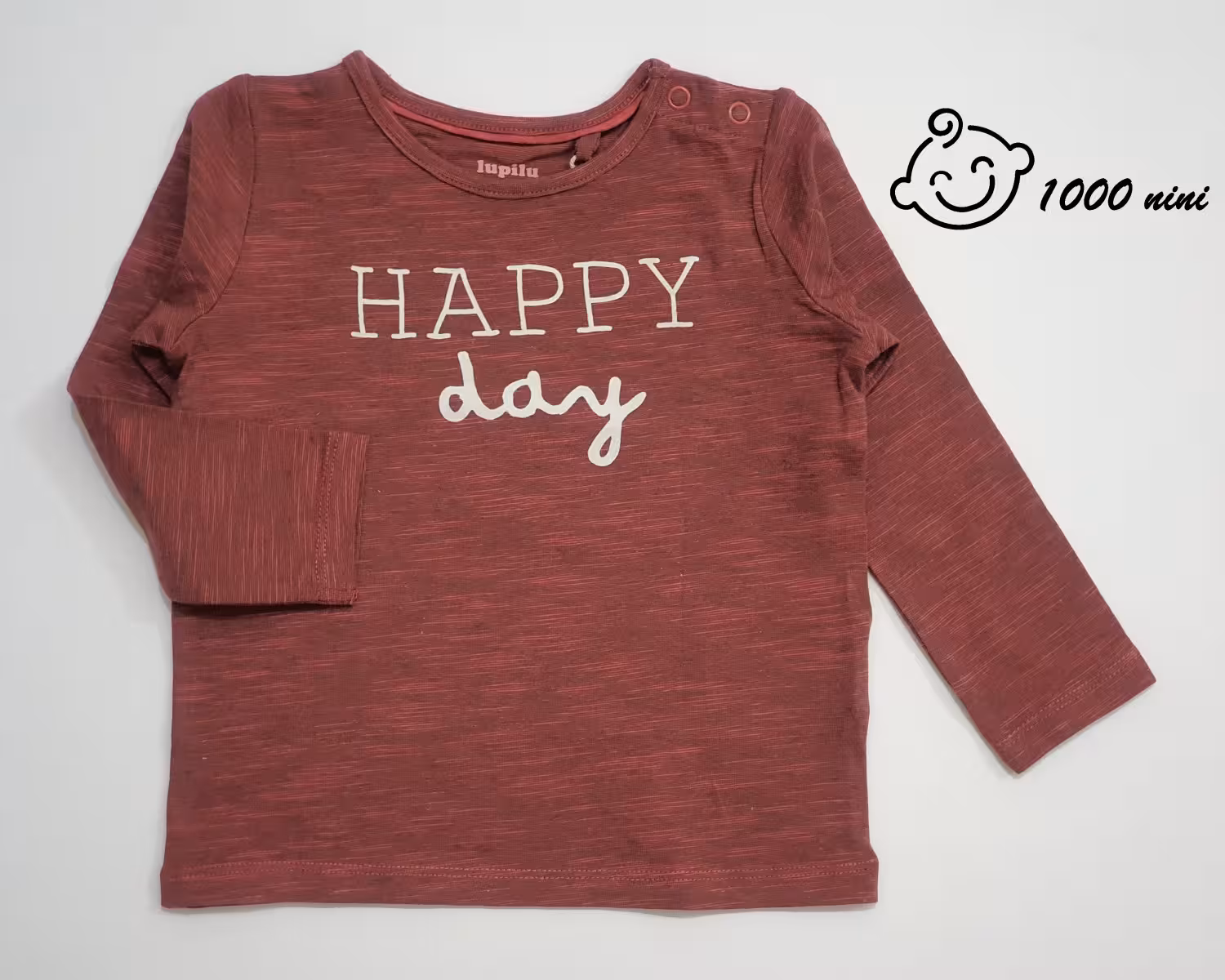 تیشرت آستین بلند HAPPY day لوپیلو