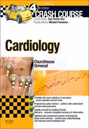 [PDF] دانلود کتاب Crash Course Cardiology, 4th ed, 2013
