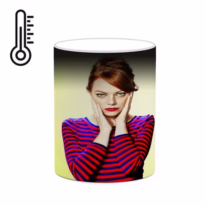 ماگ حرارتی چیتوکالا طرح اما استون Emma Stone مدل mgh25934