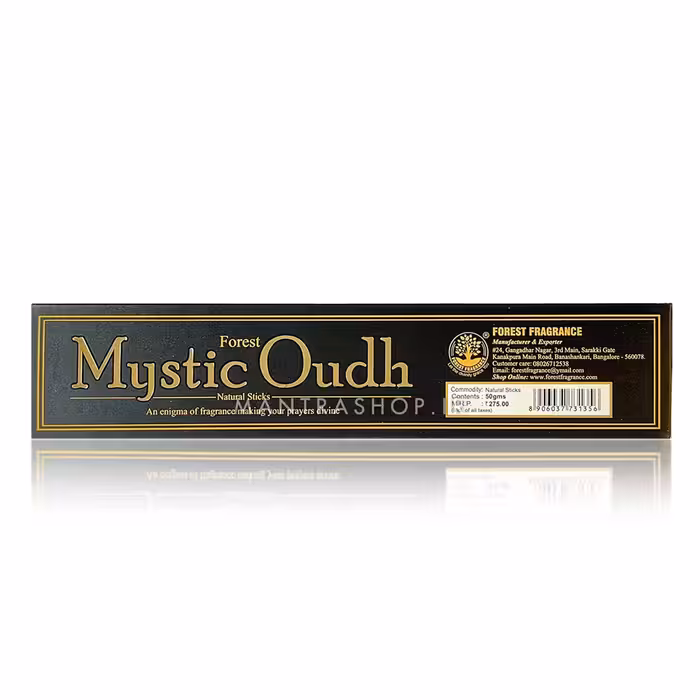 عود دست ساز هندی Mystic Oudh برند Forest بسته 50 گرمی