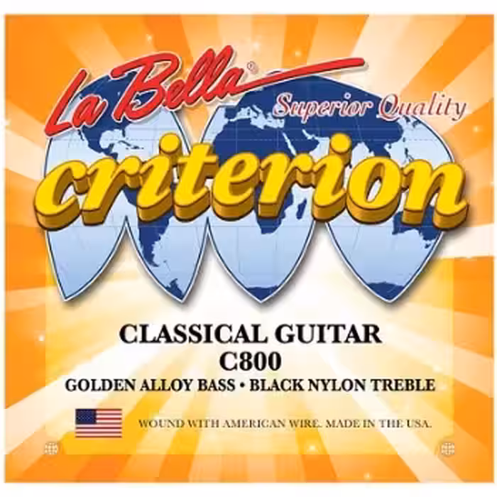 سیم گیتار کلاسیک لا بلا مدل C800 CriterionLa Bella C800 Criterion Classical Guitar String