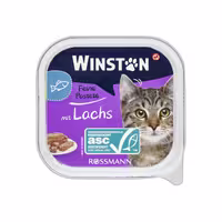 ووم گربه وینستون Winston با طعم ماهی سالمون
