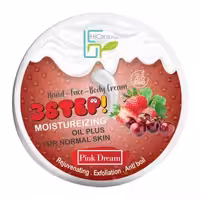 کرم مرطوب کننده های کر پلاس HiCare Plus حاوی عصاره گیلاس و توت فرنگی حجم 180 میل