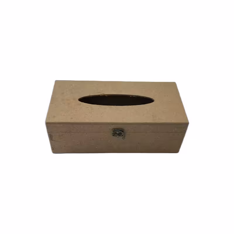 بیس MDF جا دستمالی ساده 13در26ارتفاع9