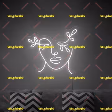 تابلو نئون فلکسی فیس کد16711