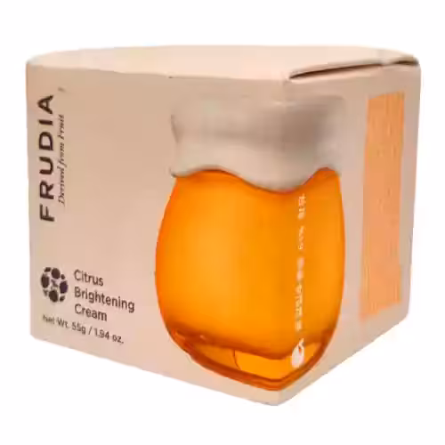 کرم روشن کننده صورت کره ای فرودیا FRUDIA Citrus Brightening حاوی ویتامین سی 55 گرم