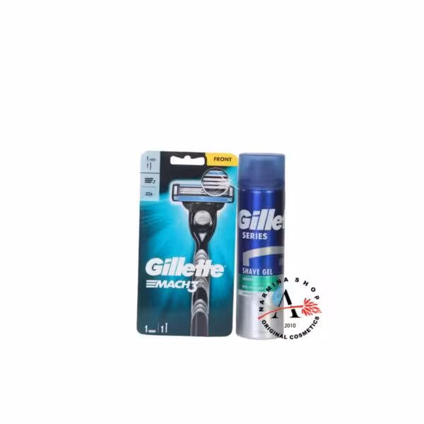 ست خودتراش با ژل ریش ژیلت GILLETTE