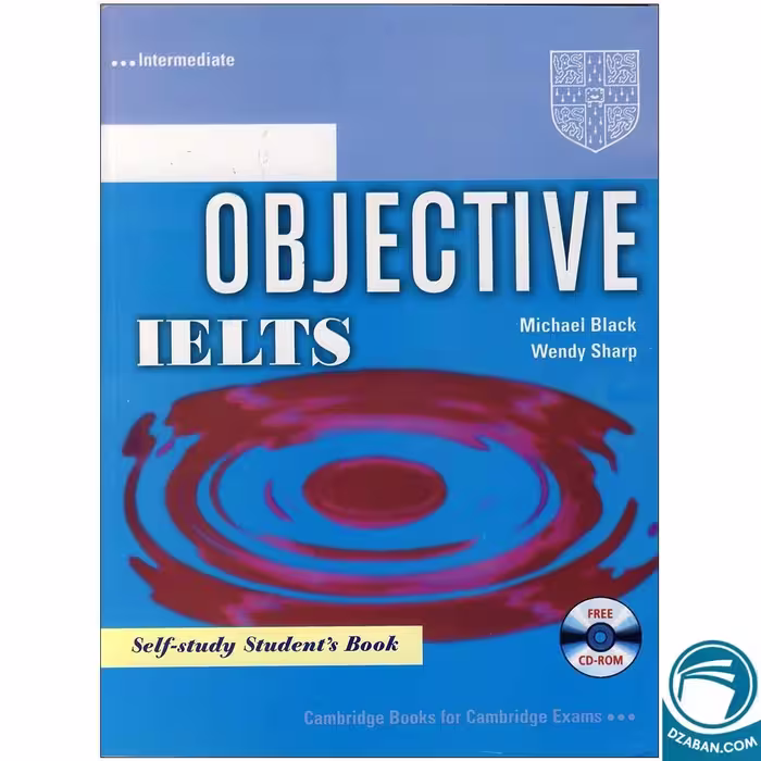 کتاب Objective IELTS Intermediate رحلی بزرگ چاپ رنگی باکیفیت به همراه کتاب دانش آموز و کتاب کار