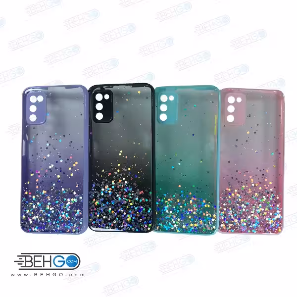 قاب سامسونگ A03S کاور دخترانه اکلیلی ستاره دار گارد محافظ گوشی Samsung Galaxy A03S