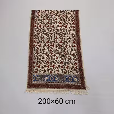 سفره قلمکار مدل باغ انگور آبنوس