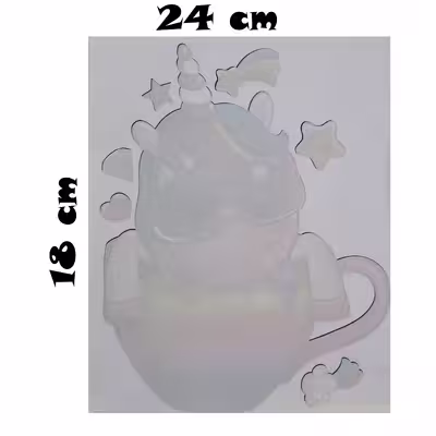 استیکر پارچه و لباس مدل B 2