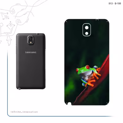 برچسب پوششی ماهوت مدل Frog مناسب برای گوشی موبایل سامسونگ Galaxy Note 3
