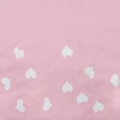 ملحفه آدنو مدل Heart کد CH12 یک نفره سایز 90x200 سانتیمتر
