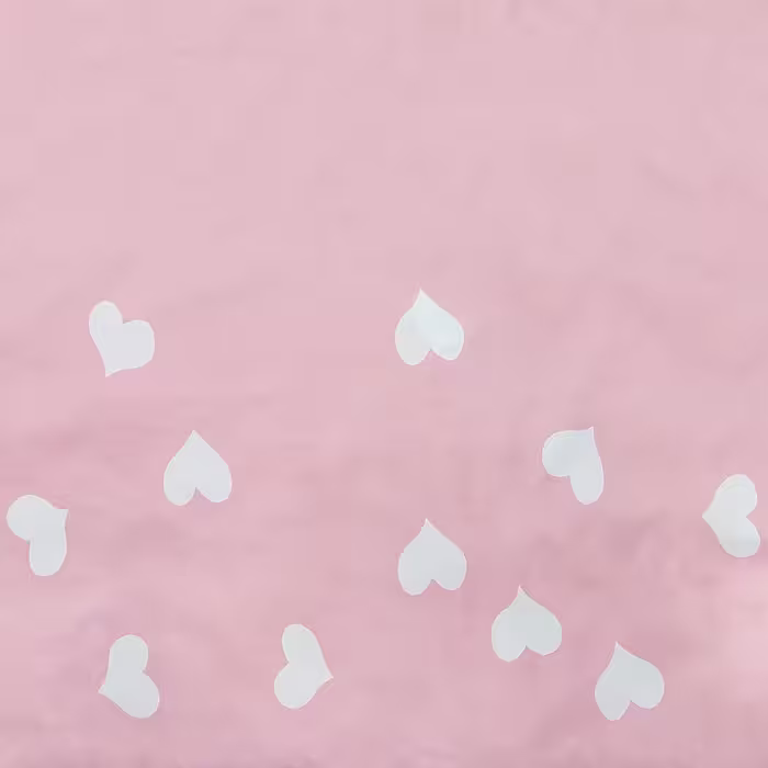 ملحفه آدنو مدل Heart کد CH12 یک نفره سایز 90x200 سانتیمتر