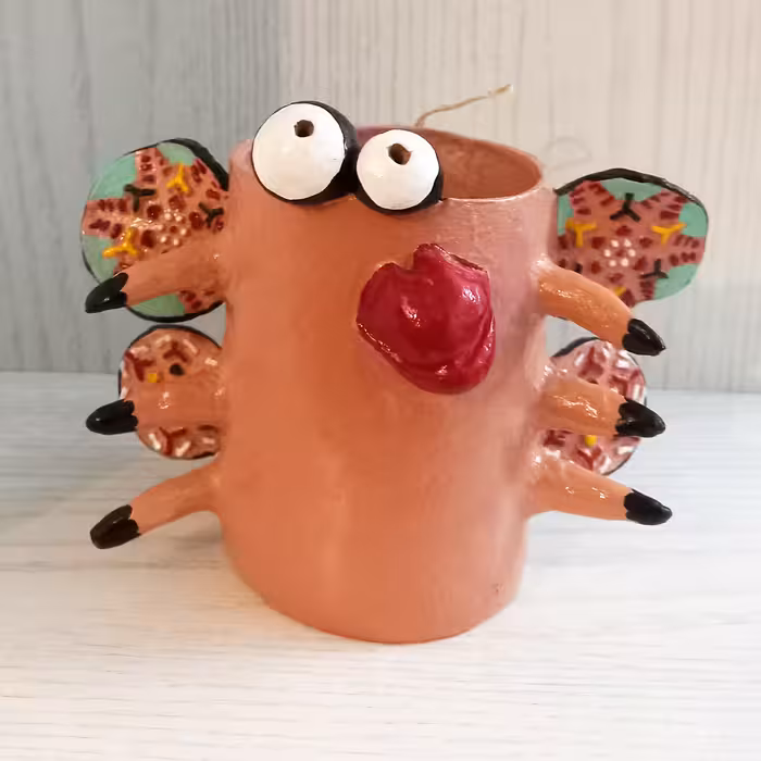 جامدادی رومیزی مدل پروانه 