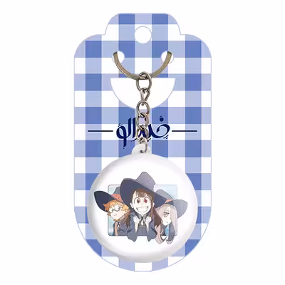 جاکلیدی خندالو مدل سوسی و اکو و جانسون انیمه جادوگران کوچک Little Witch Academia کد 22838
