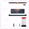 برچسب پوششی ماهوت مدل BARCELONA-2 مناسب برای تبلت اپل iPad 2 2011 A1396