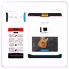 برچسب پوششی ماهوت مدل Guitar-Instrument مناسب برای تبلت وریکو Unipad