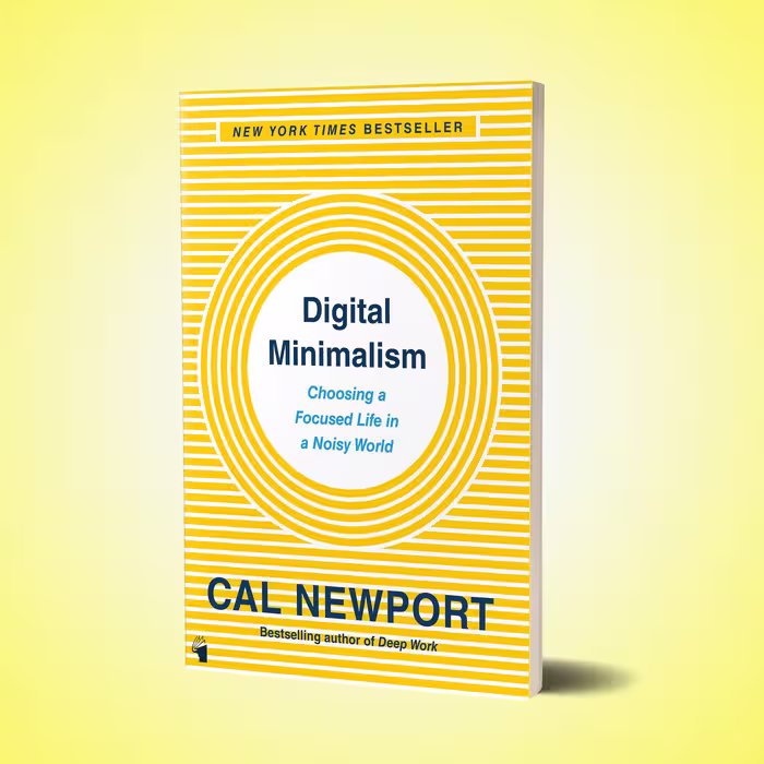 کتاب digital minimalism اثر cal newport انتشارات معیار علم